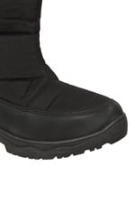 Bottes de Neige Femme Montantes Doublées Polaire Sherpa