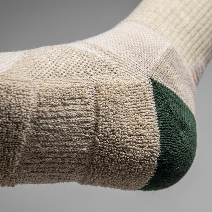 Men's Padded Wool-Blend Hiking Socks
