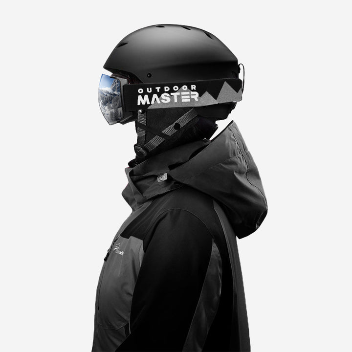 Magnetische meekleurende anti-condens-ski-bril voor dames met extra lens