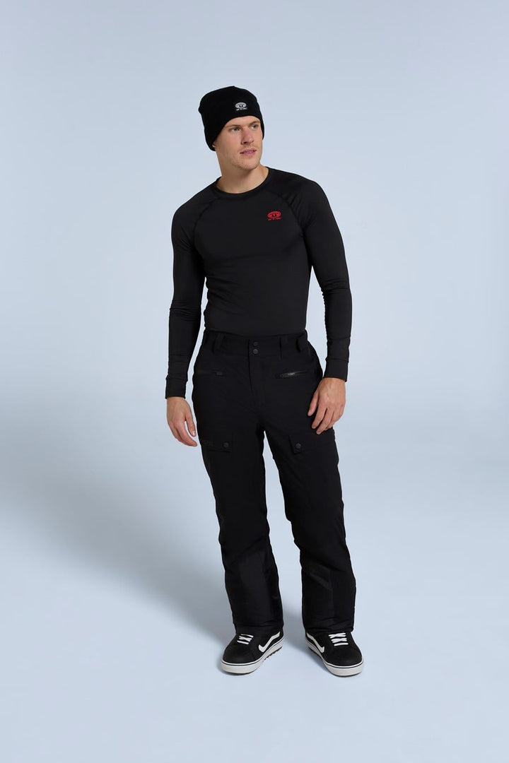 Pantalon de Ski Homme Imperméable Poches Cargo