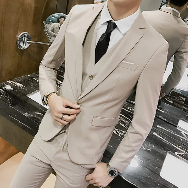 Costume Classique Invité De Mariage Pour Homme | 3 Pièces