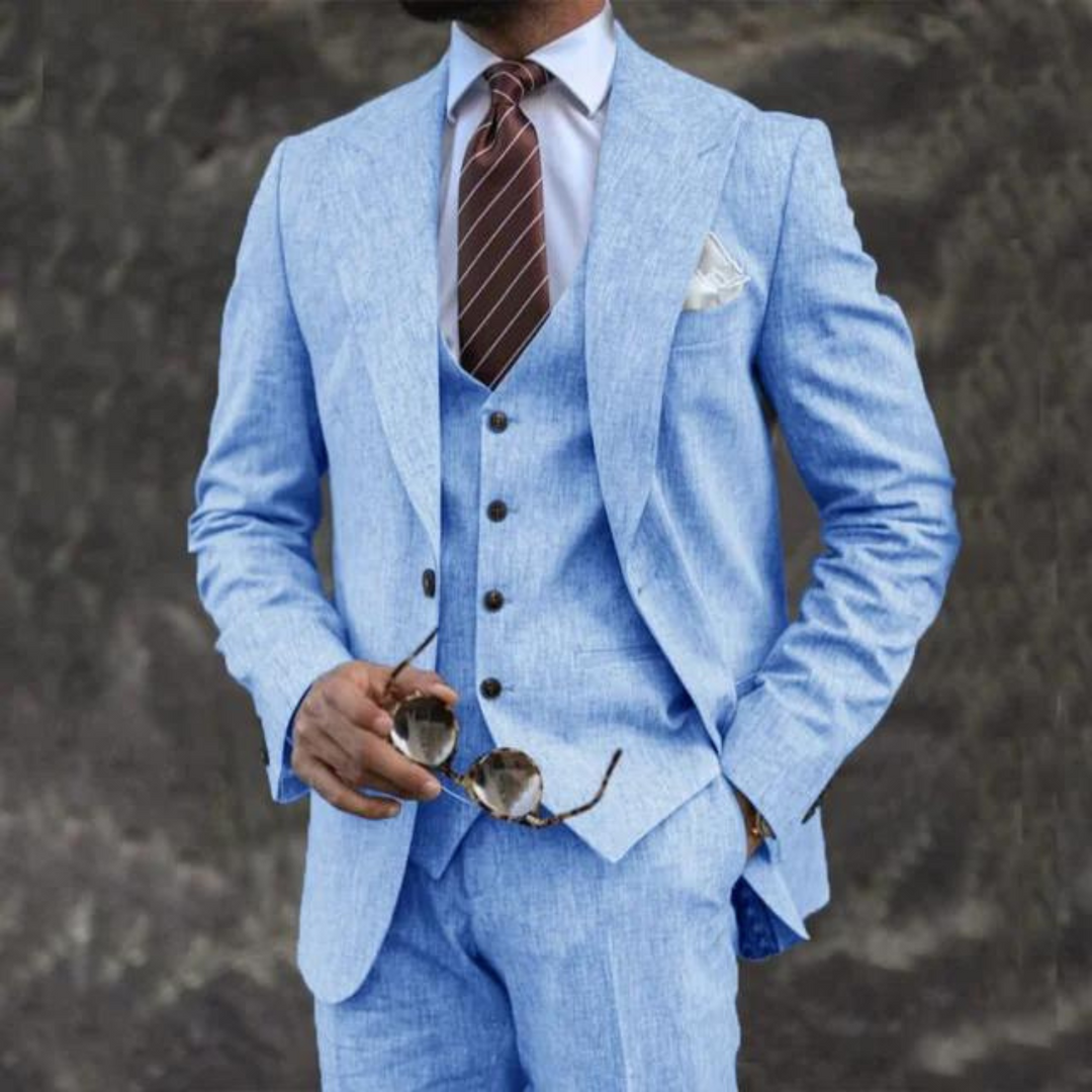 Costume 3 Pièces Invité À Un Mariage Moderne Pour Homme | Sur Mesure