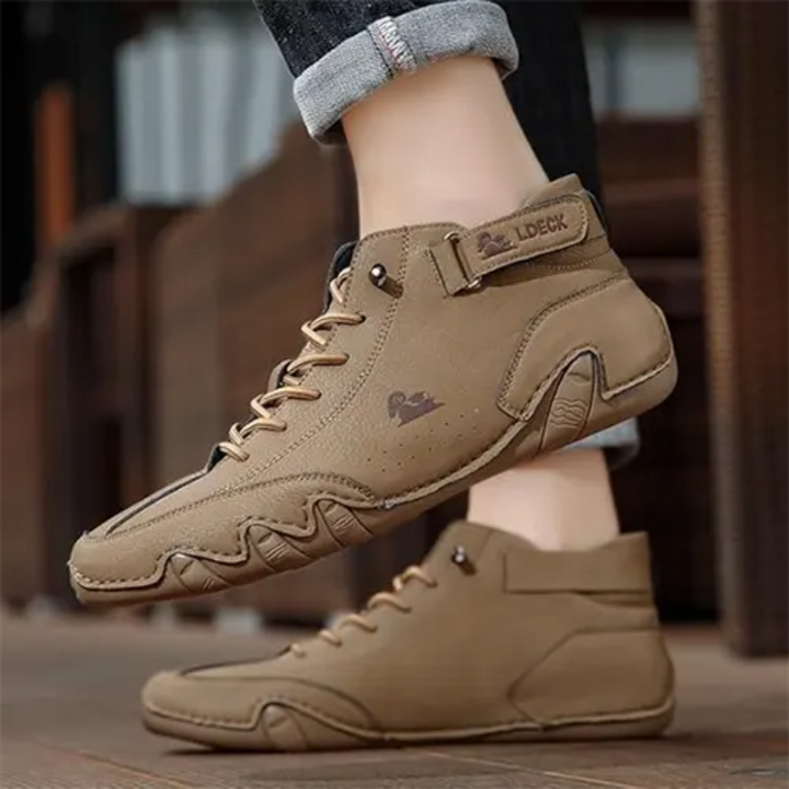 Hommes Décontractés Chaussures À Cheville Pieds Nus | Extérieur