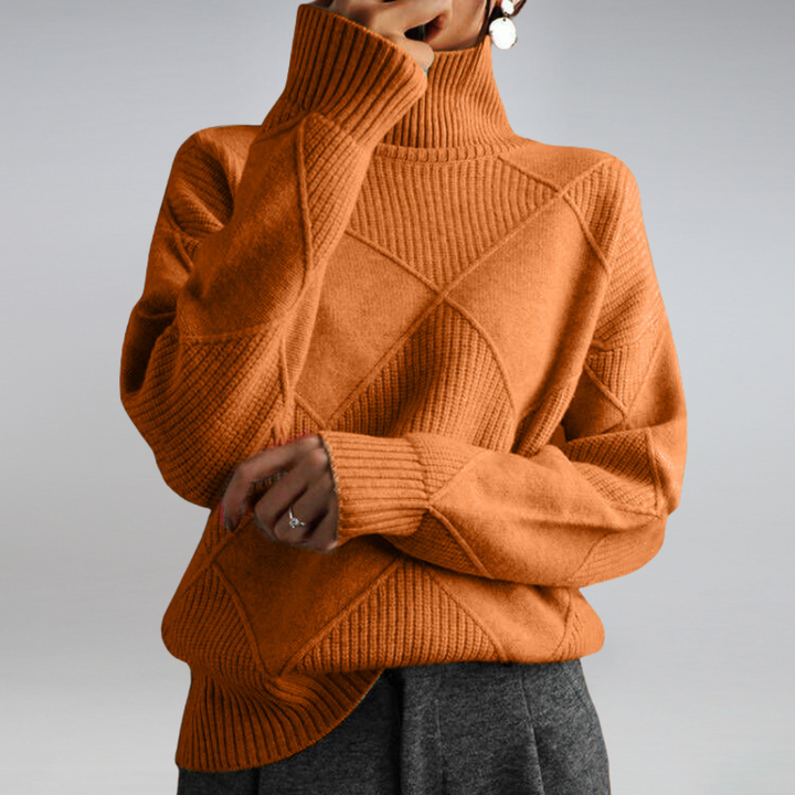 Hellen | Pull À Col Roulé Pour Femmes | Chaude