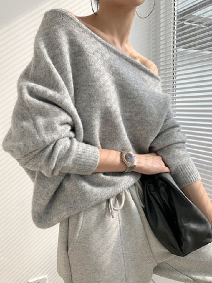 Tamia | Pull Asymétrique Pour Femmes | Chaude