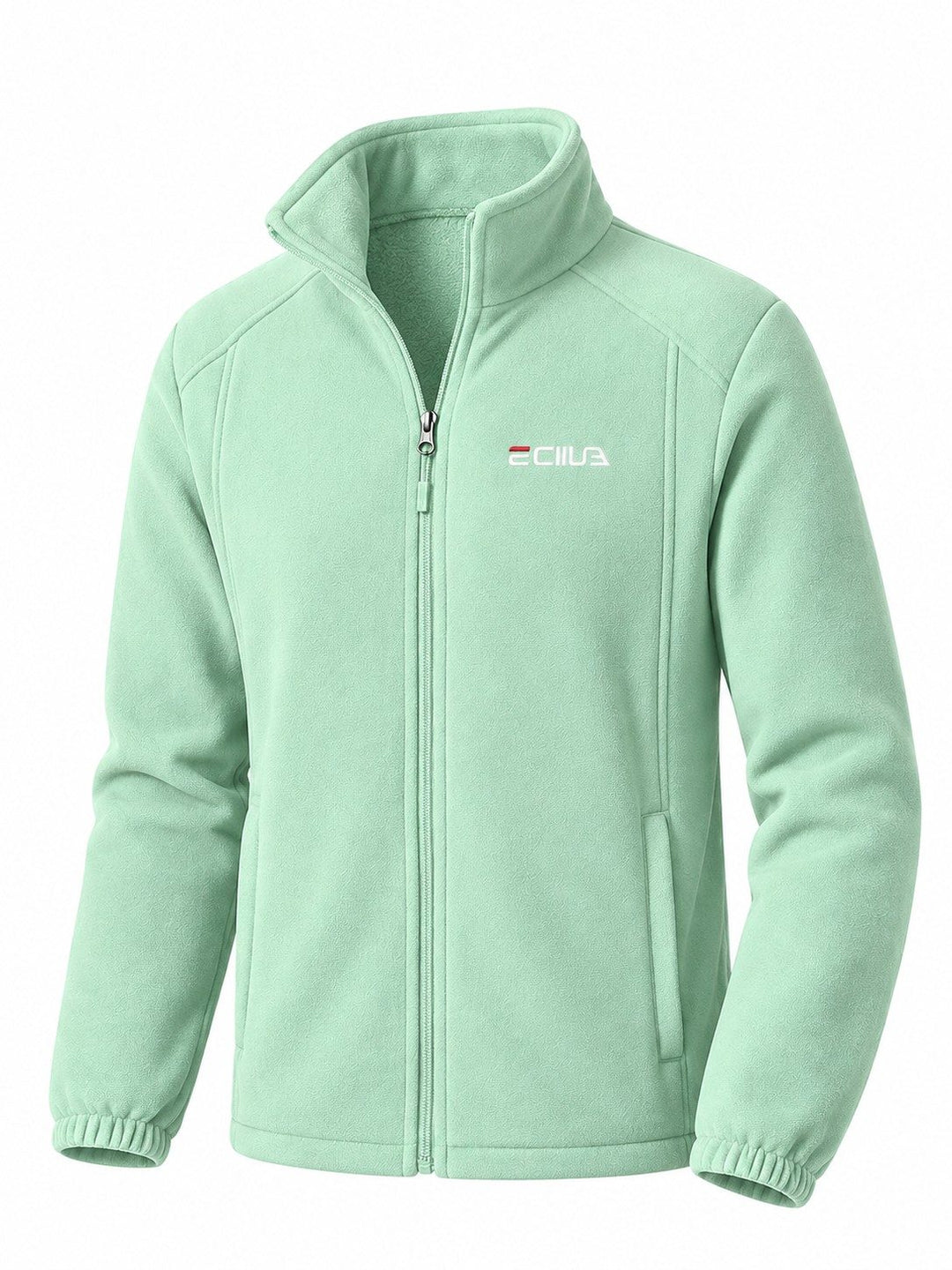 Veste Polaire Femme Épaisse Zippée Col Montant