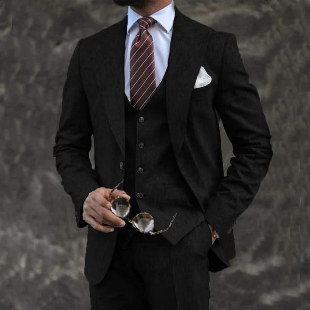 Costume 3 Pièces Invité À Un Mariage Moderne Pour Homme | Sur Mesure