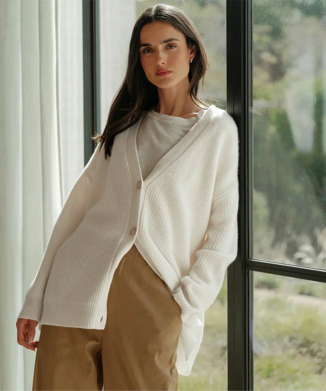 Raelyn | Cardigan à Col En V Pour Femmes
