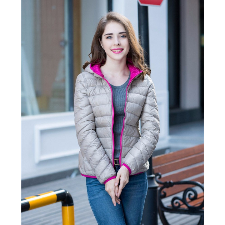 Yazmin | Veste En Duvet Pour Femmes | Réversible