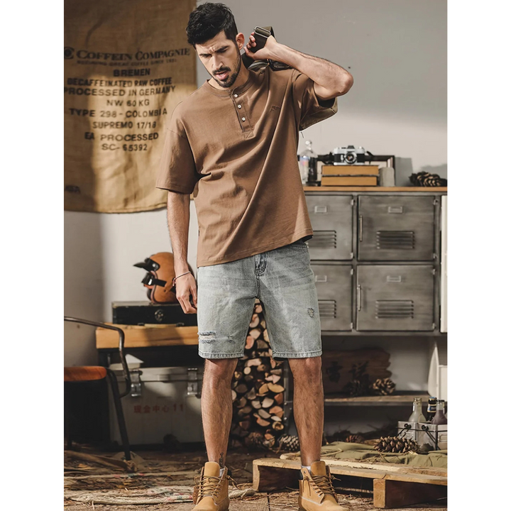 Hommes T-Shirt Décontractée | Manches Courtes