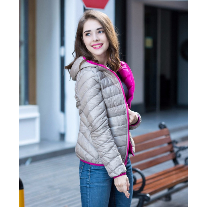 Yazmin | Veste En Duvet Pour Femmes | Réversible