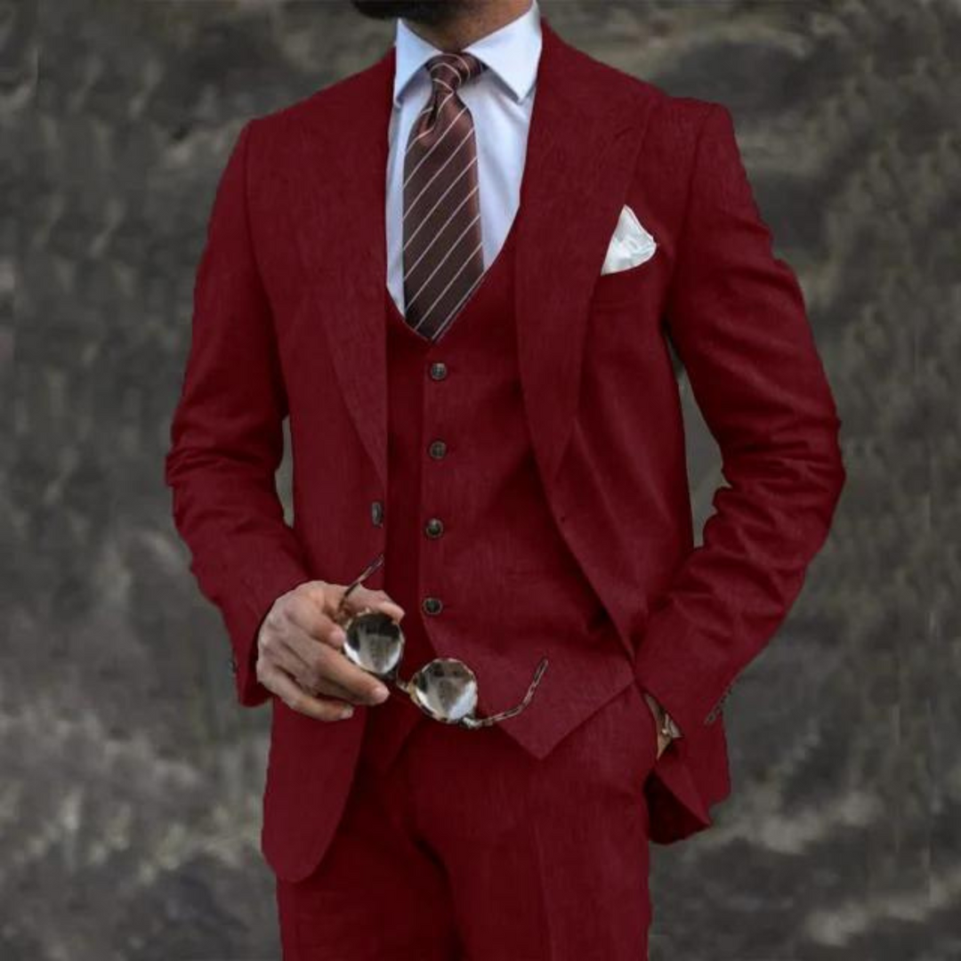 Costume 3 Pièces Invité À Un Mariage Moderne Pour Homme | Sur Mesure