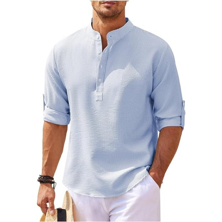 Côme | Chemise pour Homme | Henley, Décontractée & Moderne