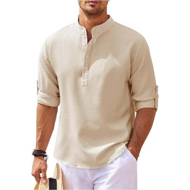 Côme | Chemise pour Homme | Henley, Décontractée & Moderne