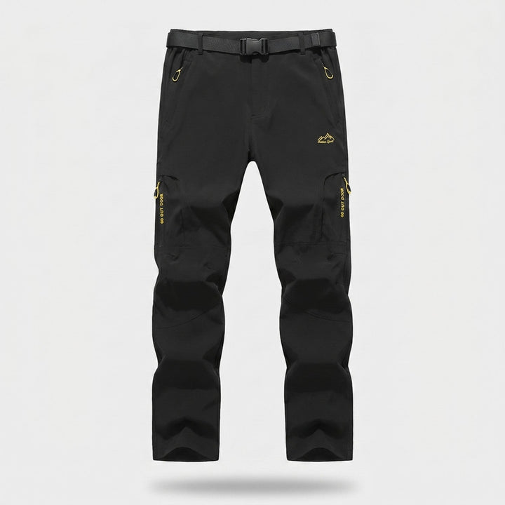 Pantaloni da trekking da uomo leggeri, ad asciugatura rapida ed elasticizzati