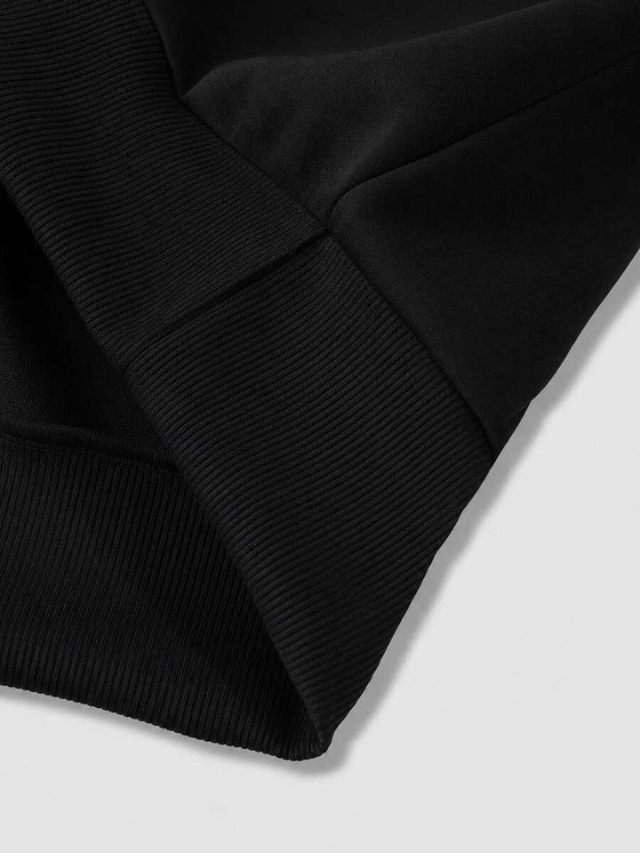 Herren-Trainingsanzug mit Kapuze, Reißverschluss und Baggy-Hose