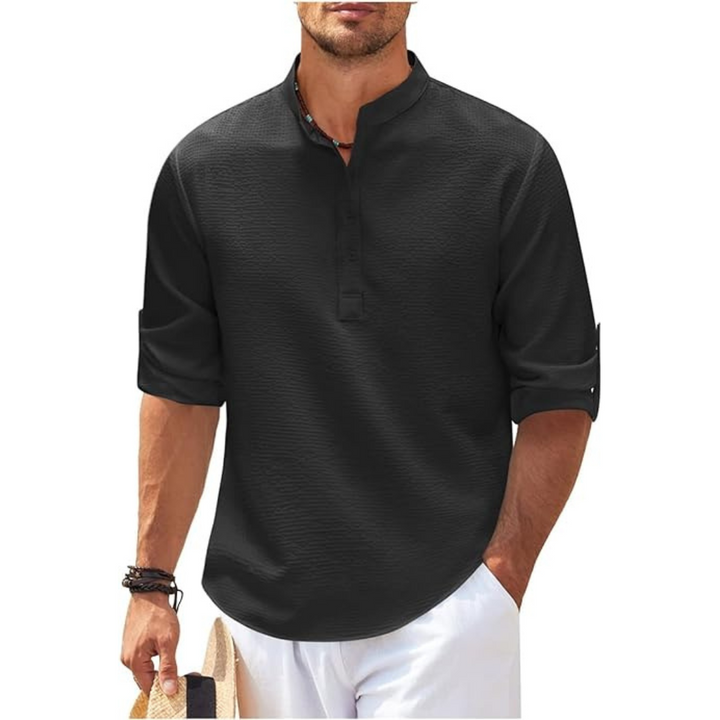 Côme | Chemise pour Homme | Henley, Décontractée & Moderne