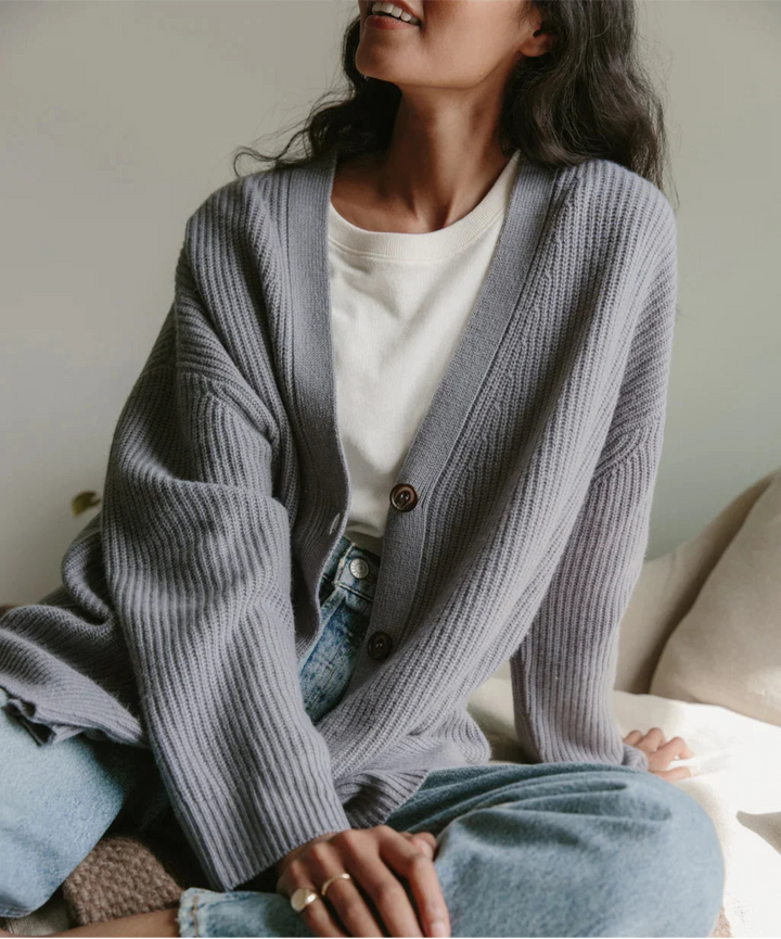 Raelyn | Cardigan à Col En V Pour Femmes