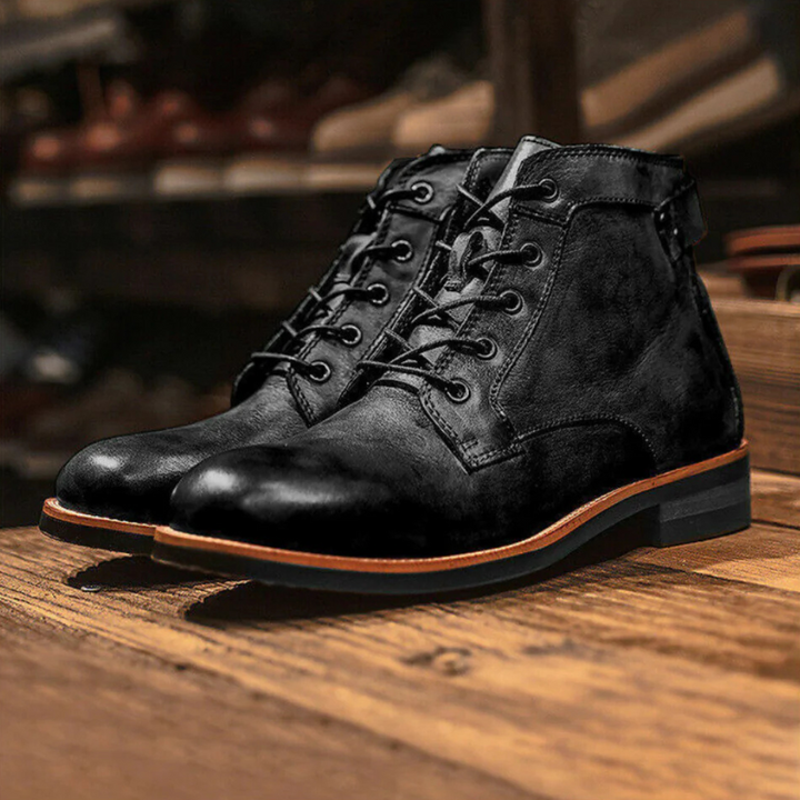 Hommes Bottes À Lacets | Stylisé