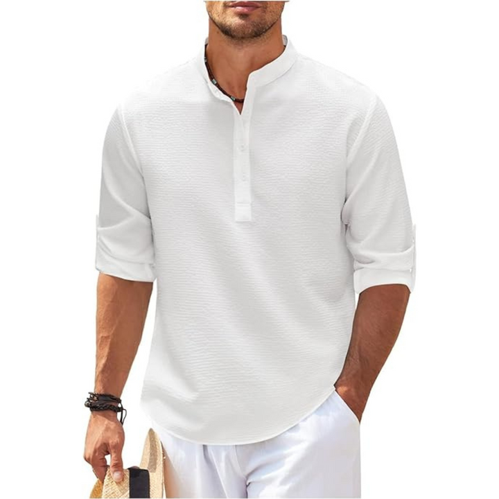 Côme | Chemise pour Homme | Henley, Décontractée & Moderne