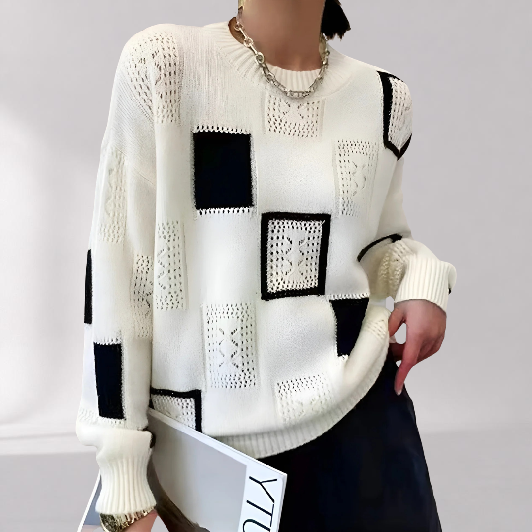 Mette | Pull d’Hiver Doux et Minimaliste