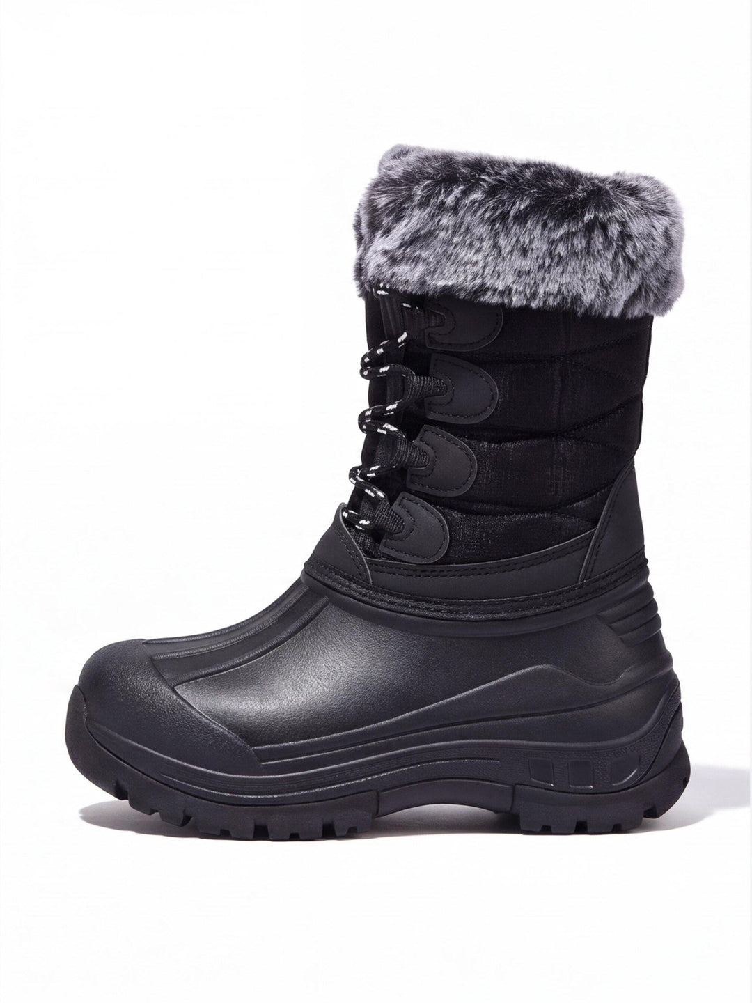 Women's Waterproof Snow Boots with Fur Lining
