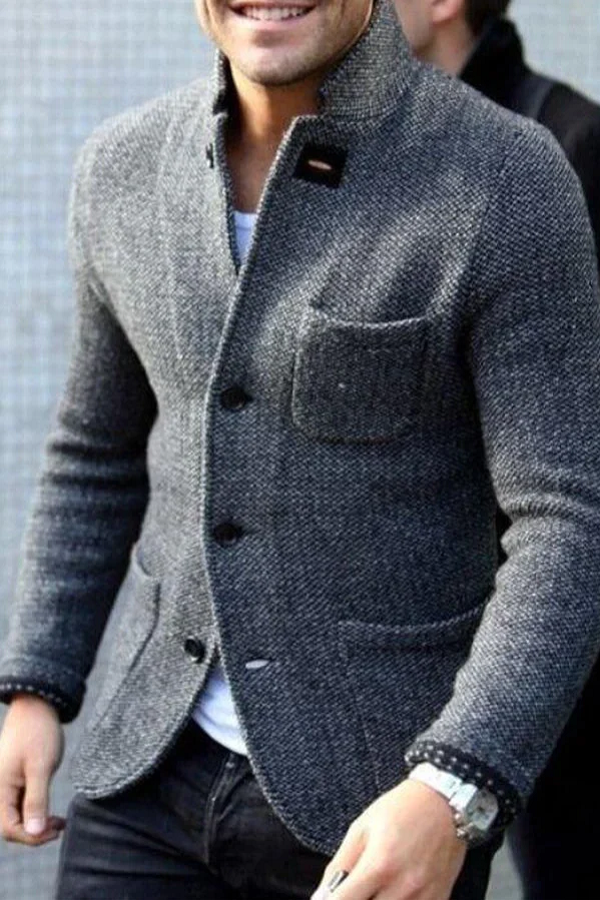 Roger | Blazer En Maille Pour Hommes | Chic