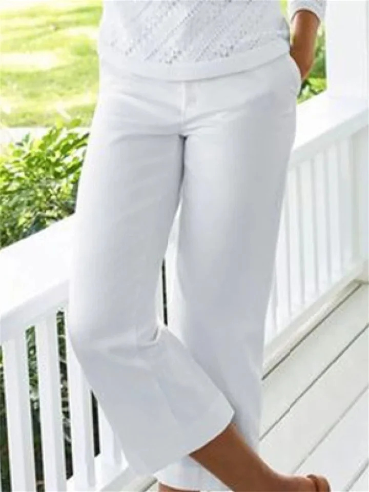 Kyrie | Pantalon Coton Et Lin Pour Femmes
