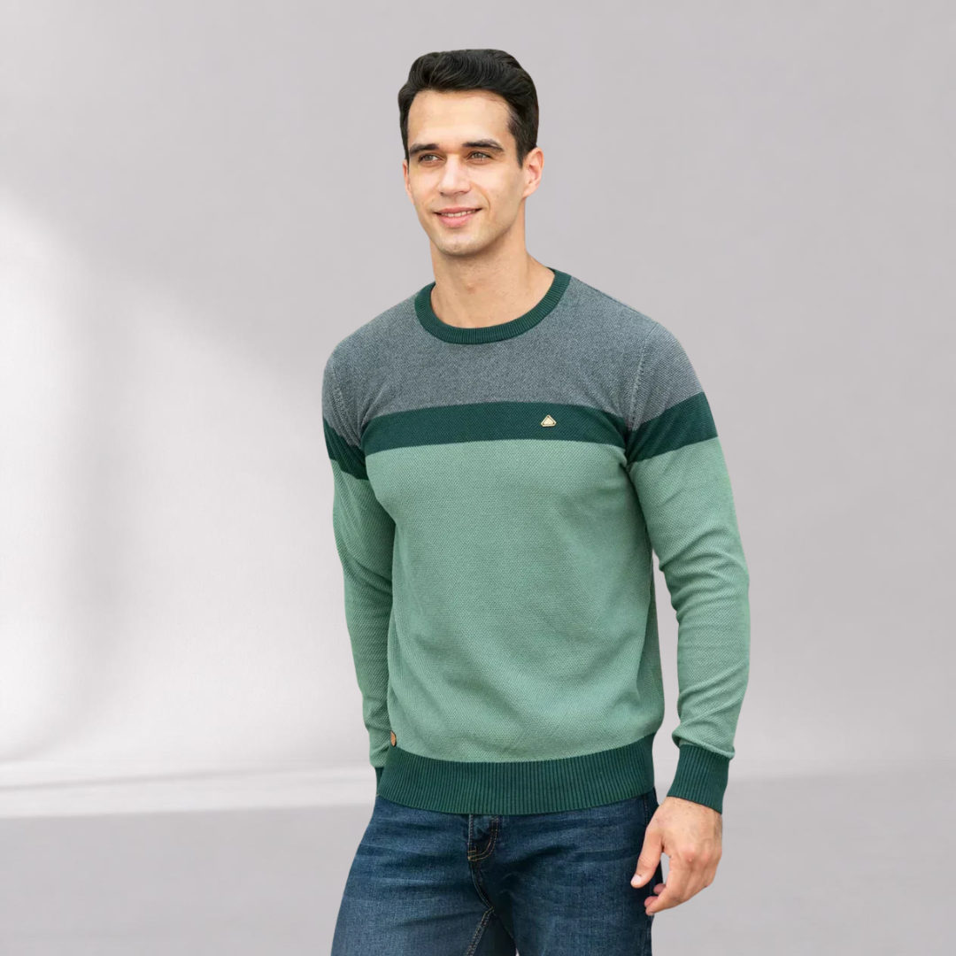 Cardigan en Maille Homme à Col Rond – Coupe Slim