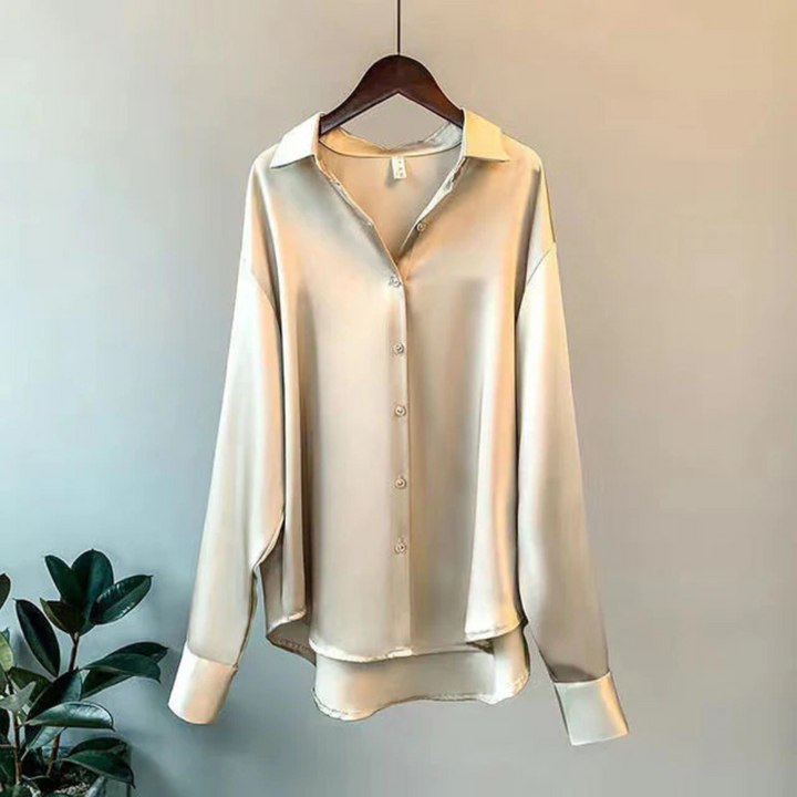 Femmes Chemise Confortable À Boutons | Manches Longues