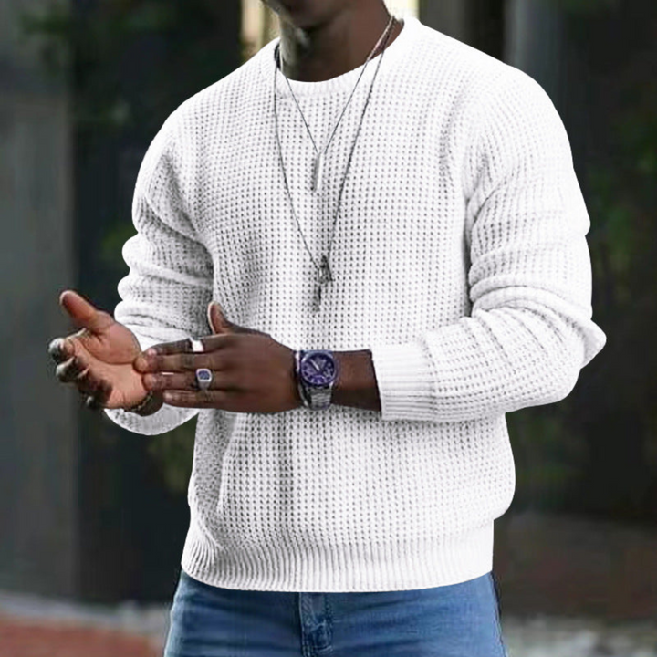 Elliot | Pull à Col Rond Pour Homme | Hiver | Chaud
