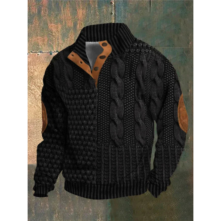 Joziah | Pull Tricoté D'Hiver Pour Hommes
