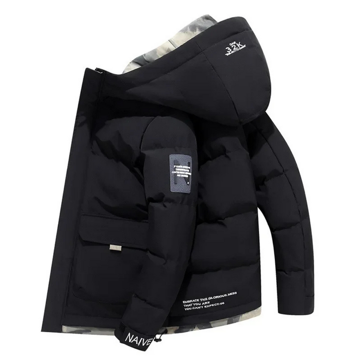 Hommes Veste Zippée À Capuche | Hiver