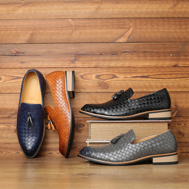 Invités De Mariage Mocassins À Pompons Pour Homme | Classiques