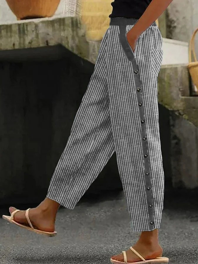 Sheila | Pantalon Décontracté Pour Femmes