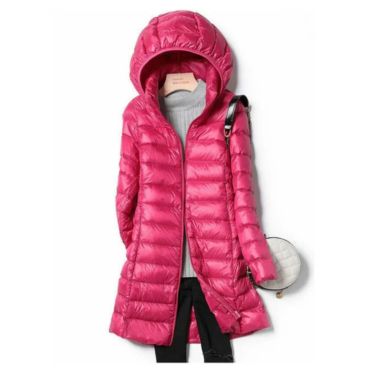 Veste Longue D'hiver Pour Femmes | Capuche