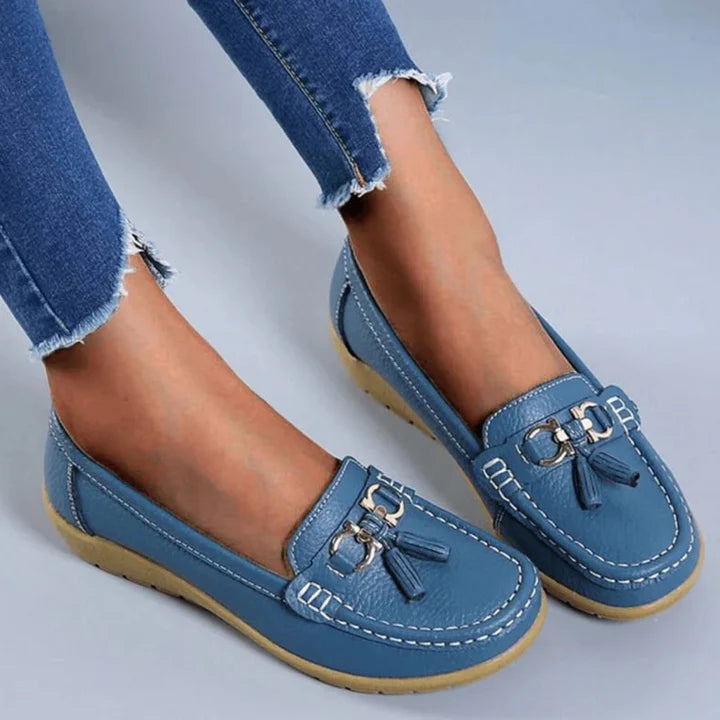 Léa | Mocassins pour Femme | À Franges, Slip-On & Décontractés