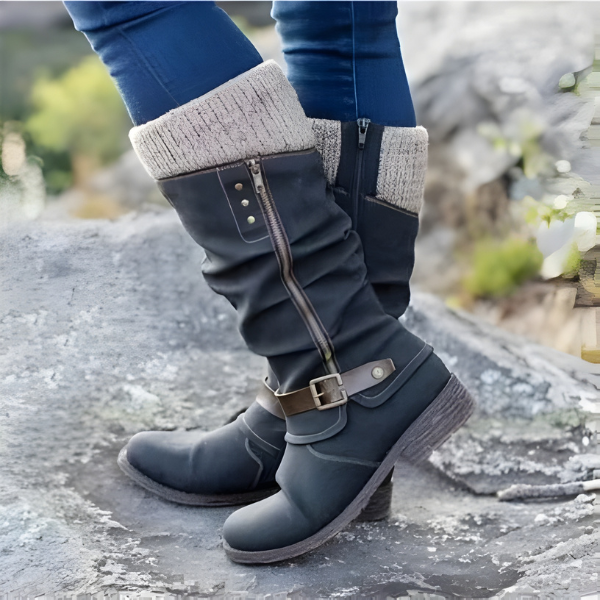 Bottes d’Hiver Isolées Thermiques – Semelle Antidérapante