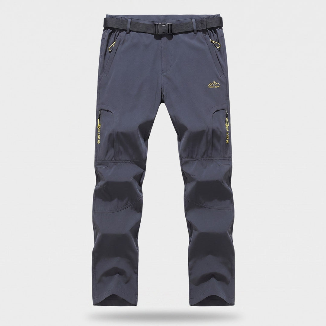 Pantaloni da trekking da uomo leggeri, ad asciugatura rapida ed elasticizzati