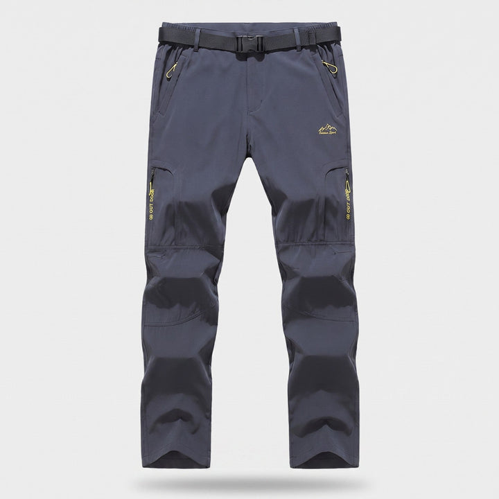 Pantaloni da trekking da uomo leggeri, ad asciugatura rapida ed elasticizzati