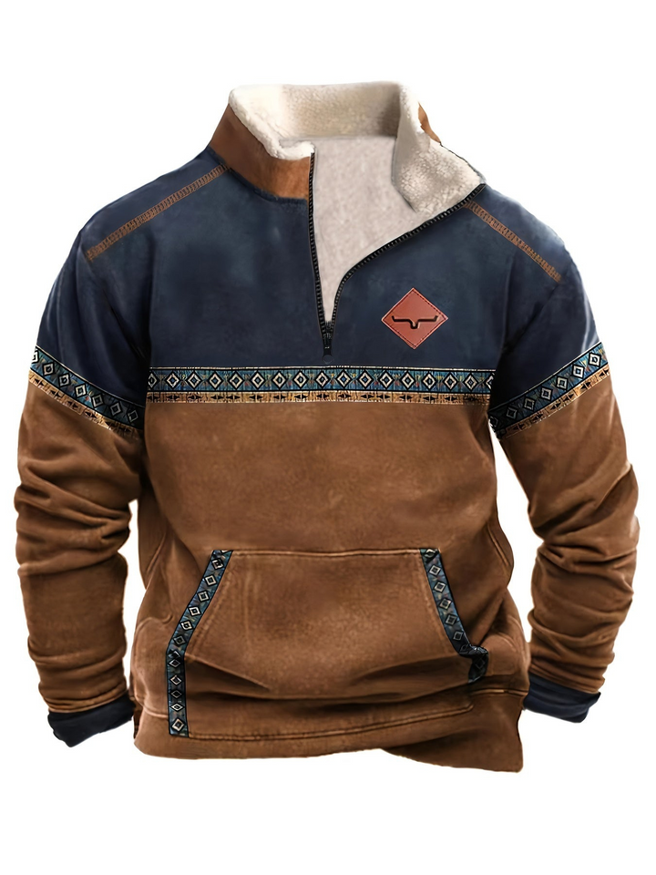 Vicente | Pull Zippé Confortable Pour Homme