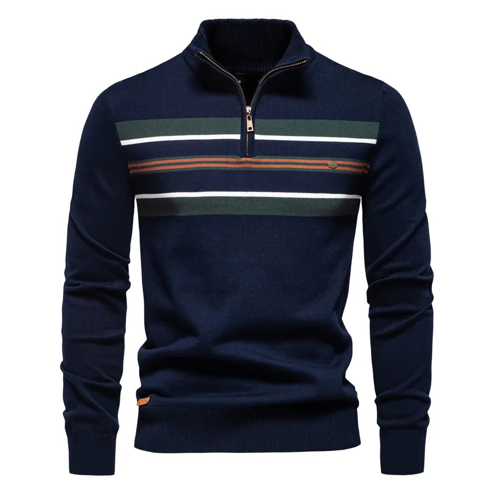 Leandro | Pull Fermeture Éclair Pour Homme