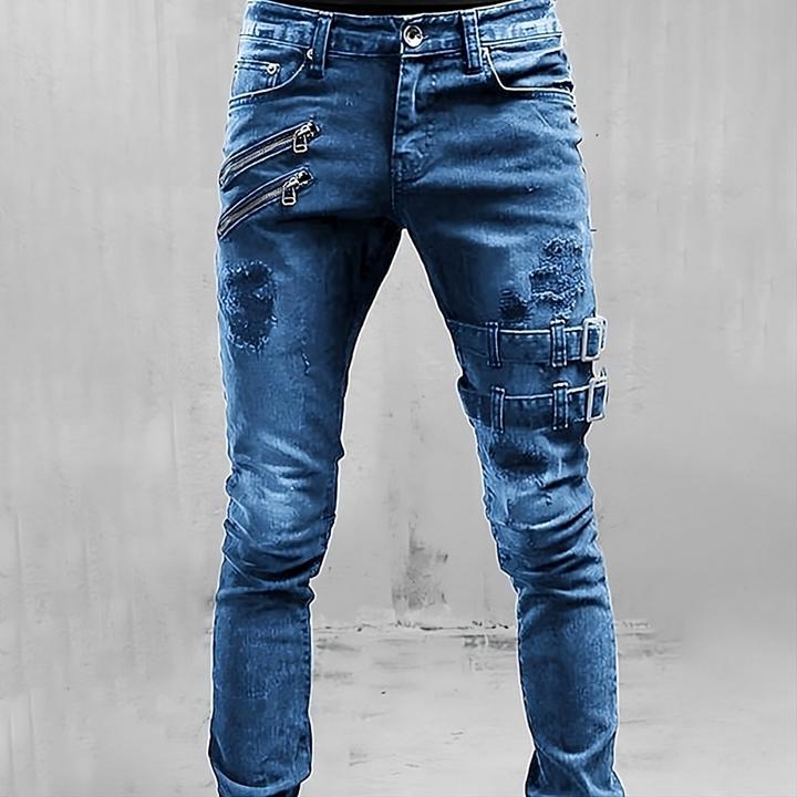 Jean En Denim Pour Homme