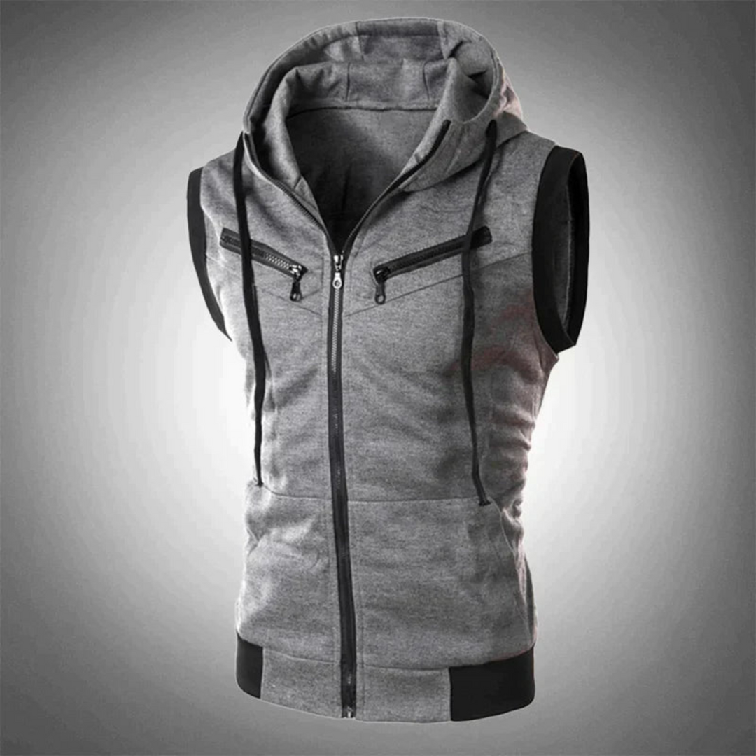 Bradley | Gilet Avec Capuche Pour Homme | Chaud | Sans Manches