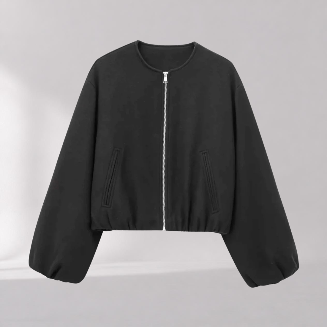 Bomber Léger Femme – Coupe Décontractée Zippée