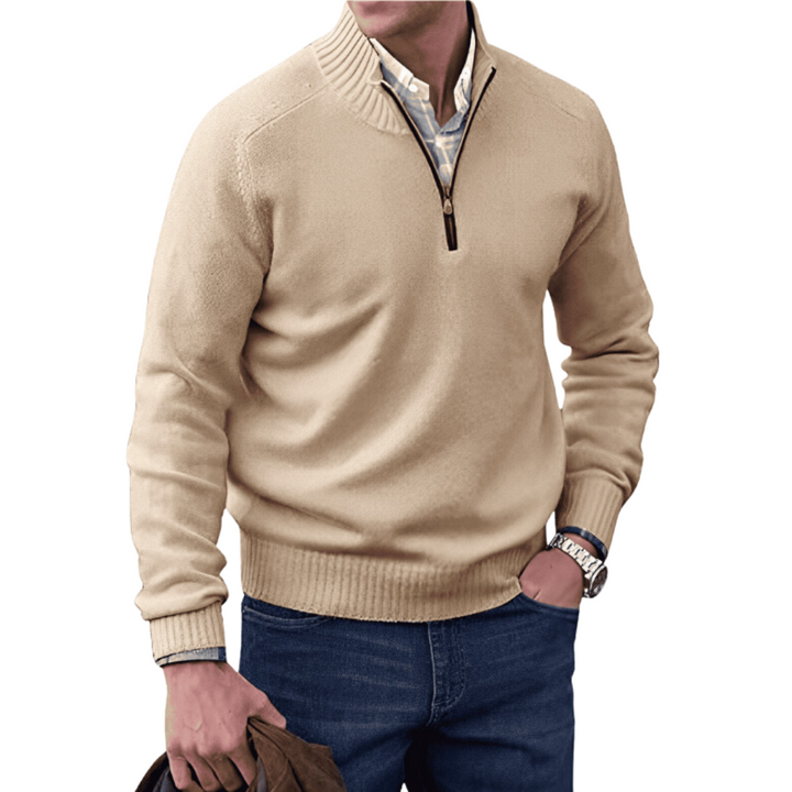 Kole | Pull Zippé Chaud Pour Homme