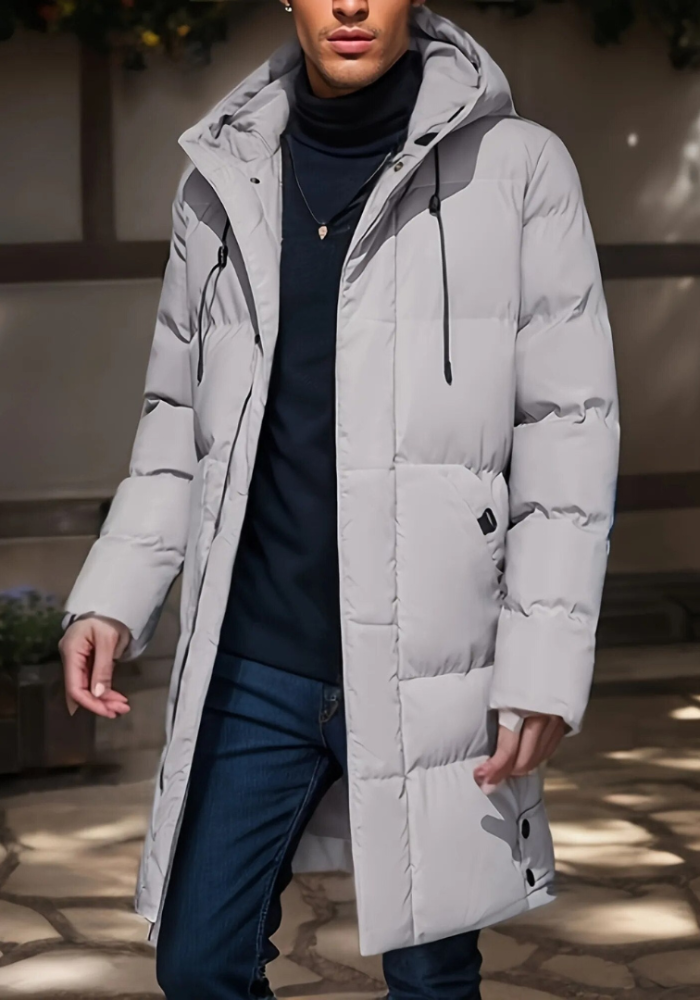 Kalvin | Parka D'hiver Pour Hommes | Longue