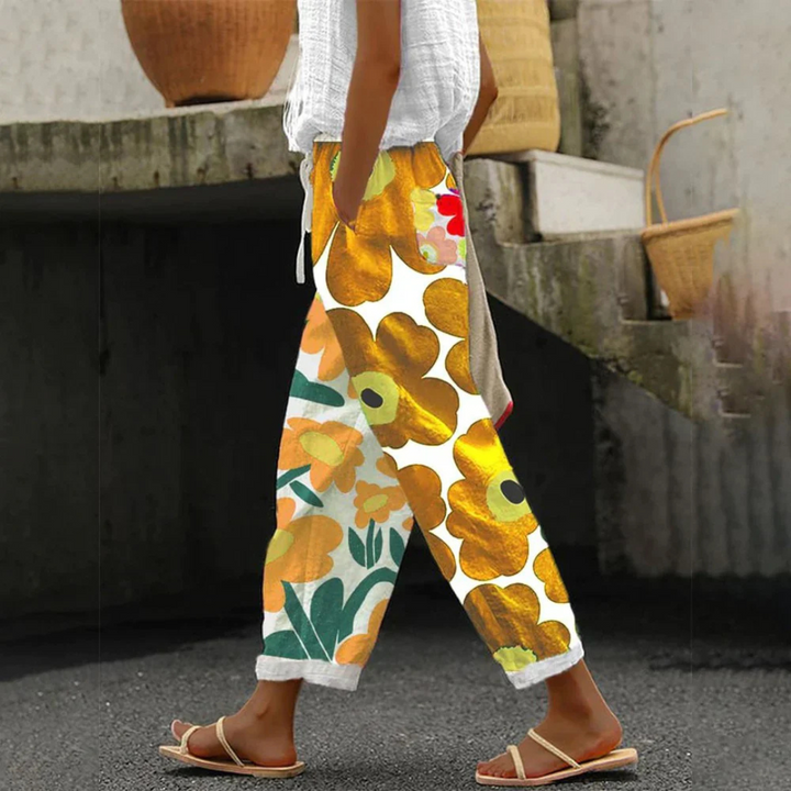 Khalia | Pantalon pour Femme | Taille Haute, Coupe Ajustée & Moderne