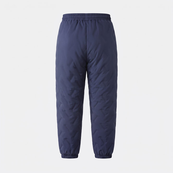 Women's Winter Pants with Fleece Lining, Quilted, Drawstring Waist