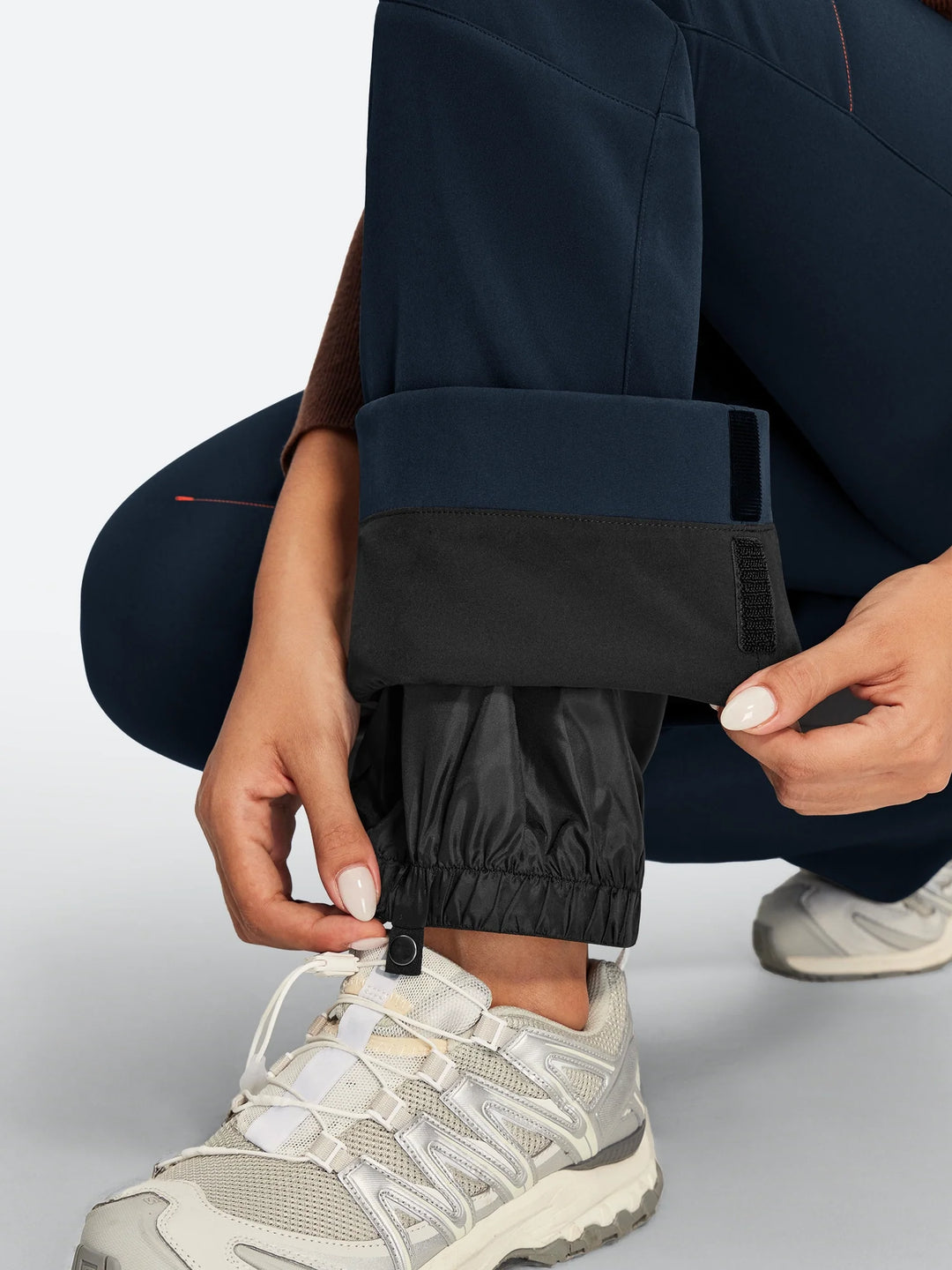 Women's Fleece-Lined Waterproof Flared Ski Pants